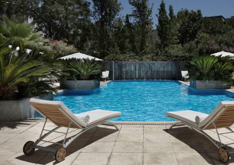 พาร์ค ไฮแอท เมนโดซา Hotel ภายนอก รูปภาพ The pool at the Four Seasons Hotel